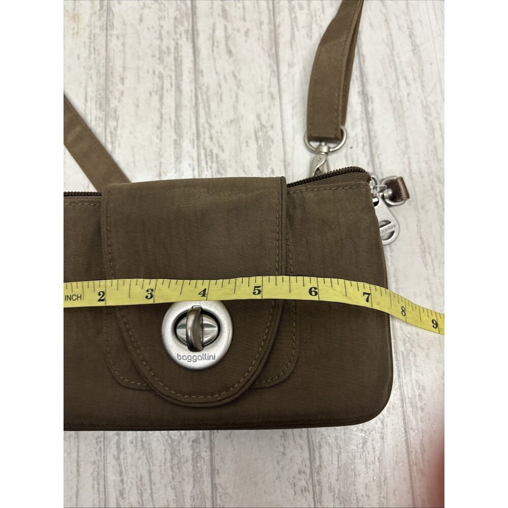 Baggallini Crossbody Bag Brown EUC - Picture 7 of 8